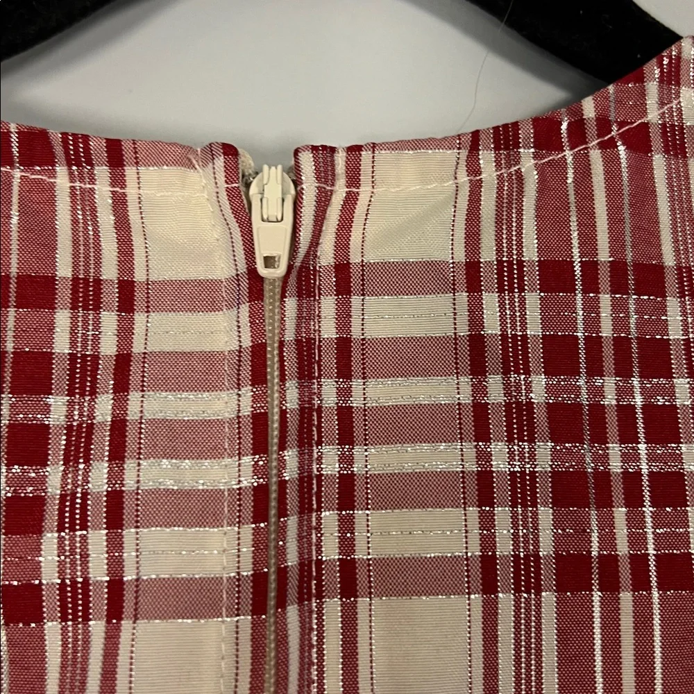 Bonnie Jean Kids Plaid Red &‎ Cream Holiday Elegant Dress Girls Size 4T